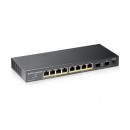NET ZYXEL GS1100-10HP 8-port Gigabit PoE Switch GS1100-10HP-EU0101F NET ZYXEL GS1100-10HP 8-port Gigabit PoE Switch GS1100-10HP-EU0101F