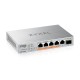 Zyxel XMG-105HP switch - 5 port, 2,5Gb, nem menedzselt, 10Gb uplink XMG-105HP-EU0101F Zyxel XMG-105HP switch - 5 port, 2,5Gb, nem menedzselt, 10Gb uplink XMG-105HP-EU0101F