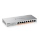 Zyxel XMG-108HP switch - 8 port, 2,5Gb, nem menedzselt, 10Gb uplink XMG-108HP-EU0101F Zyxel XMG-108HP switch - 8 port, 2,5Gb, nem menedzselt, 10Gb uplink XMG-108HP-EU0101F