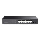 Mercusys MS116GS switch - 16db 1 gigabites port, asztali/rack, tartós fémház MS116GS Mercusys MS116GS switch - 16db 1 gigabites port, asztali/rack, tartós fémház MS116GS