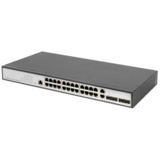 DIGITUS DN-80221-3 24x GbE Lan port 2x SFP port menedzselhető switch DN-80221-3 DIGITUS DN-80221-3 24x GbE Lan port 2x SFP port menedzselhető switch DN-80221-3