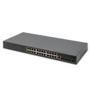 DIGITUS DN-80223 24x GbE Lan port 4x SFP port menedzselhető switch DN-80223 DIGITUS DN-80223 24x GbE Lan port 4x SFP port menedzselhető switch DN-80223
