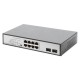 DIGITUS DN-95140 8x GbE Lan port 6xPoE 180W 4x SFP port nem menedzselhető asztali switch DN-95140 DIGITUS DN-95140 8x GbE Lan port 6xPoE 180W 4x SFP port nem menedzselhető asztali switch DN-95140