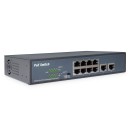 DIGITUS DN-95323-1 8x 10/100Mbps FE Lan port 2x uplink port PoE 120W nem menedzselhető asztali switch DN-95323-1 DIGITUS DN-95323-1 8x 10/100Mbps FE Lan port 2x uplink port PoE 120W nem menedzselhető asztali switch DN-95323-1