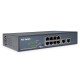 DIGITUS DN-95323-1 8x 10/100Mbps FE Lan port 2x uplink port PoE 120W nem menedzselhető asztali switch DN-95323-1 DIGITUS DN-95323-1 8x 10/100Mbps FE Lan port 2x uplink port PoE 120W nem menedzselhető asztali switch DN-95323-1
