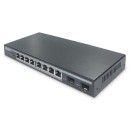 DIGITUS DN-95344 8x GbE Lan port 2x SFP port PoE 86W menedzselhető asztali switch DN-95344