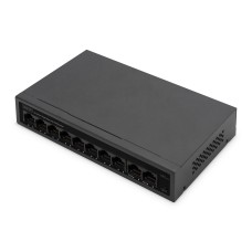 DIGITUS DN-95354 10x 10/100Mbps FE Lan port PoE 60W nem menedzselhető asztali switch DN-95354 DIGITUS DN-95354 10x 10/100Mbps FE Lan port PoE 60W nem menedzselhető asztali switch DN-95354