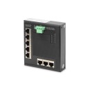 DIGITUS DN-651127 8x GbE Lan port nem menedzselhető ipari switch DN-651127 DIGITUS DN-651127 8x GbE Lan port nem menedzselhető ipari switch DN-651127