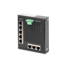 DIGITUS DN-651127 8x GbE Lan port nem menedzselhető ipari switch DN-651127 DIGITUS DN-651127 8x GbE Lan port nem menedzselhető ipari switch DN-651127