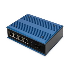 DIGITUS DN-651130 4x 10/100Mbps FE Lan port 1x SFP port nem menedzselhető ipari switch DN-651130 DIGITUS DN-651130 4x 10/100Mbps FE Lan port 1x SFP port nem menedzselhető ipari switch DN-651130