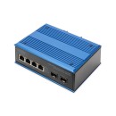 DIGITUS DN-651149 4x GbE Lan port 2x SFP PoE 100W port menedzselhető ipari switch DN-651149 DIGITUS DN-651149 4x GbE Lan port 2x SFP PoE 100W port menedzselhető ipari switch DN-651149