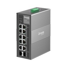 TP-Link IES210GPP Omada 10-Port Gigabit Industrial Easy Managed Switch with 6-Port PoE+ and 2-Port PoE++ IES210GPP