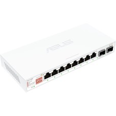 Asus QG-U1080 switch, 8 portos, 2,5G + 10G SFP+, nem menedzselt 90IG0A00-MO3B00 Asus QG-U1080 switch, 8 portos, 2,5G + 10G SFP+, nem menedzselt 90IG0A00-MO3B00