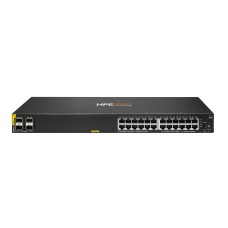 HPE Aruba Networking CX 6000 24p 10M/100M/1G Class4 PoE 4p SFP 1G 370W Switch R8N87B#ABB HPE Aruba Networking CX 6000 24p 10M/100M/1G Class4 PoE 4p SFP 1G 370W Switch R8N87B#ABB