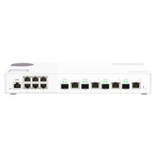 QNAP QSW-M2106-4C - 10 GbE és 2,5 GbE Layer 2 weben keresztül menedzselhető switch KKV-s hálózatok létrehozásához QSW-M2106-4C QNAP QSW-M2106-4C - 10 GbE és 2,5 GbE Layer 2 weben keresztül menedzselhető switch KKV-s hálózatok létrehozásához QSW-M2106-4C