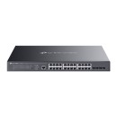 TP-Link SG3428XMPP switch - Omada, 24db gigabites és 4db 10GE SFP+ port, 16/8 porton PoE+/++, L2+, menedzselt SG3428XMPP