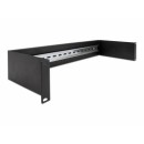DELOCK 19" DIN sín panel 2U fekete 66884 DELOCK 19" DIN sín panel 2U fekete 66884