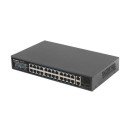 Lanberg Switch 24x 100Mb PoE+/ 2x Combo 19" rackes (360W) V2 RSFE-24P-2C-360