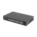 Lanberg Switch 24x 1GbE PoE+/ 2x GbE/ 2 SFP ,19" rackes (360W) RSGE-24P-2GE-2S-360 Lanberg Switch 24x 1GbE PoE+/ 2x GbE/ 2 SFP ,19" rackes (360W) RSGE-24P-2GE-2S-360