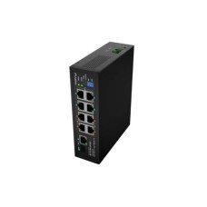Lanberg Ipari PoE switch, 4x PoE+, 4x PoE++, 1x Gigabit RJ45, 1x SFP, 120W ILFE-8P-1GE-1S-120