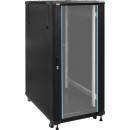 19" 27U 600x1000 álló rack szekrény; lapraszerelt; fekete RS2761 19" 27U 600x1000 álló rack szekrény; lapraszerelt; fekete RS2761