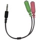 Audió adapter 3.5mm jack 4pin elosztó Genius ACC-100 32590001400