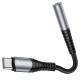 Audió adapter USB-C - 3,5mm jack Hoco LS33 761163 HC761163 Audió adapter USB-C - 3,5mm jack Hoco LS33 761163 HC761163