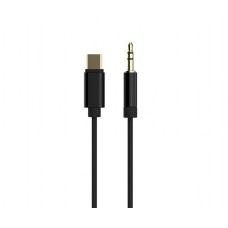 Audi&oacute; k&aacute;bel USB-C - 3,5mm jack 1,5m Gembird CCA-CM3.5M-1.5M CCA-CM3.5M-1.5M
