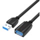 USB 3.0 hosszabbító kábel  2m Vention VAS-A45-B200 VAS-A45-B200