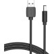 USB-DC jack tápkábel  1,5m Vention CEYBF CEYBF