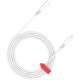 USB 2.0 C-Lightning kábel 2m Canyon CNS-CLN30SC20W CNS-CLN30SC20W USB 2.0 C-Lightning kábel 2m Canyon CNS-CLN30SC20W CNS-CLN30SC20W