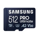 SD Micro  512GB XC Samsung 1Adapter UHS-I U3 Pro Ultimate MB-MY512SA/WW MB-MY512SA/WW