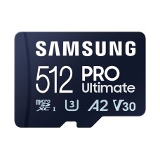 SD Micro  512GB XC Samsung 1Adapter UHS-I U3 Pro Ultimate MB-MY512SA/WW MB-MY512SA/WW