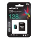 A-Data 128GB microSDXC Premier Pro UHS-I U3 Class 10 (V30S) + adapterrel AUSDX128GUI3V30SA1-RA1 A-Data 128GB microSDXC Premier Pro UHS-I U3 Class 10 (V30S) + adapterrel AUSDX128GUI3V30SA1-RA1