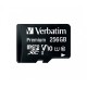 Verbatim 256GB microSDXC Premium U1 Class 10 + adapterrel 44087 Verbatim 256GB microSDXC Premium U1 Class 10 + adapterrel 44087