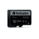 Verbatim 64GB microSDXC Pro Class 10 U3 V30 + adapterrel 47042