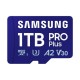 Samsung 1TB microSDXC Pro Plus Class10 U3 A2 V30 + Kártyaolvasó MB-MD1T0SB/WW Samsung 1TB microSDXC Pro Plus Class10 U3 A2 V30 + Kártyaolvasó MB-MD1T0SB/WW