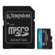 Kingston 1TB microSDXC Canvas Go Plus Gen4 Class 10 UHS-I U3 + adaper SDCG4/1TB Kingston 1TB microSDXC Canvas Go Plus Gen4 Class 10 UHS-I U3 + adaper SDCG4/1TB