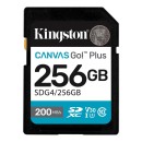 Kingston 256GB Canvas Go Plus Gen4 Class 10 UHS-I U3 V30 SDG4/256GB