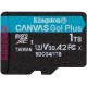 Kingston 1TB microSDXC Canvas Go Plus Gen4 Class 10 UHS-I U3 V30 adapter nélkül SDCG4/1TBSP Kingston 1TB microSDXC Canvas Go Plus Gen4 Class 10 UHS-I U3 V30 adapter nélkül SDCG4/1TBSP