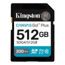 Kingston 512GB Canvas Go Plus Gen4 Class 10 UHS-I U3 V30 SDG4/512GB Kingston 512GB Canvas Go Plus Gen4 Class 10 UHS-I U3 V30 SDG4/512GB