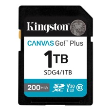 Kingston 1TB Canvas Go Plus Gen4 Class 10 UHS-I U3 V30 SDG4/1TB Kingston 1TB Canvas Go Plus Gen4 Class 10 UHS-I U3 V30 SDG4/1TB