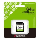 Kingston 64GB SDXC Canvas Select Plus Gen3 Class 10 UHS-I U1 V10 SDS3/64GB Kingston 64GB SDXC Canvas Select Plus Gen3 Class 10 UHS-I U1 V10 SDS3/64GB