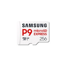 Samsung 256GB microSDXC P9 Express Class 10 U3 V30 A1 adapter n&eacute;lk&uuml;l MB-MK256T/WW