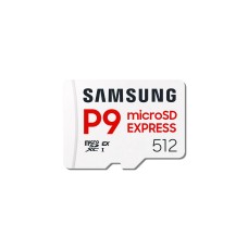 Samsung 512GB microSDXC P9 Express Class 10 U3 V30 A1 adapter nélkül MB-MK512T/WW Samsung 512GB microSDXC P9 Express Class 10 U3 V30 A1 adapter nélkül MB-MK512T/WW