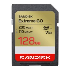Sandisk 128GB SDXC Extreme GO UHS-I U3 V30 SDSDXGN-128G-GNCIN Sandisk 128GB SDXC Extreme GO UHS-I U3 V30 SDSDXGN-128G-GNCIN