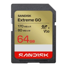 Sandisk 64GB SDXC Extreme GO UHS-I U3 V30 SDSDXGN-064G-GNCIN
