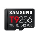 Samsung 256GB microSDXC T9 Class10 U3 V30 A2 adapter nélkül MB-MH256T/WW