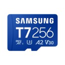 Samsung 256GB microSDXC T7 Class10 U3 V30 A2 adapter nélkül MB-MB256T/WW