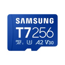 Samsung 256GB microSDXC T7 Class10 U3 V30 A2 adapter nélkül MB-MB256T/WW Samsung 256GB microSDXC T7 Class10 U3 V30 A2 adapter nélkül MB-MB256T/WW